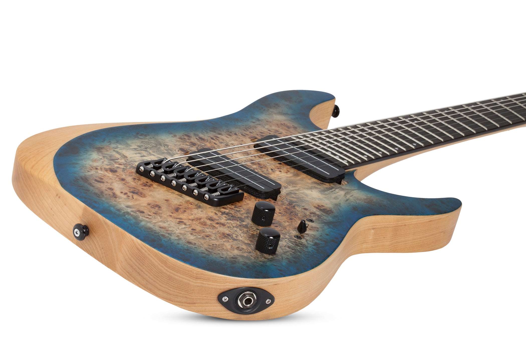 SCHECTER REAPER 7 MULTISCALE SATIN SKY BURST ELECTRIC GUITAR (1510) MADE IN INDONESIA, SCHECTER, ELECTRIC GUITAR, schecter-electric-guitar-reaper-7-ms-skyb, ZOSO MUSIC SDN BHD