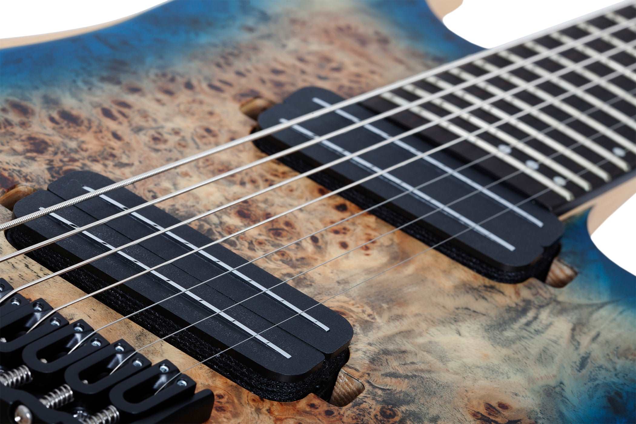 SCHECTER REAPER 7 MULTISCALE SATIN SKY BURST ELECTRIC GUITAR (1510) MADE IN INDONESIA, SCHECTER, ELECTRIC GUITAR, schecter-electric-guitar-reaper-7-ms-skyb, ZOSO MUSIC SDN BHD
