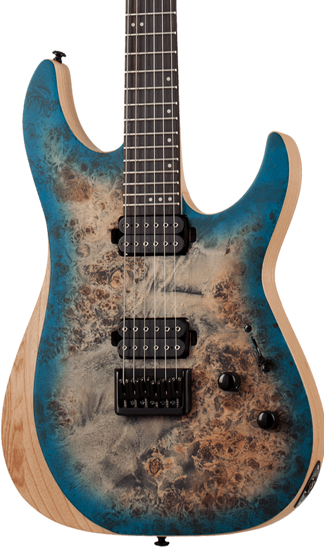 SCHECTER REAPER-6 WITH SET NECK ELECTRIC GUITAR SKYBURST (1501) MADE IN INDONESIA, SCHECTER, ELECTRIC GUITAR, schecter-electric-guitar-reap6-sb, ZOSO MUSIC SDN BHD
