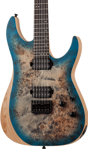 SCHECTER REAPER-6 WITH SET NECK ELECTRIC GUITAR SKYBURST (1501) MADE IN INDONESIA, SCHECTER, ELECTRIC GUITAR, schecter-electric-guitar-reap6-sb, ZOSO MUSIC SDN BHD