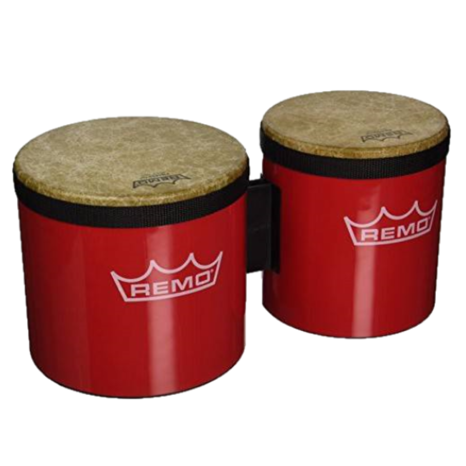 Remo Bg-5300-52 Pretuned Bongo Set – Black, 6″- 7″ | Zoso Music Sdn Bhd