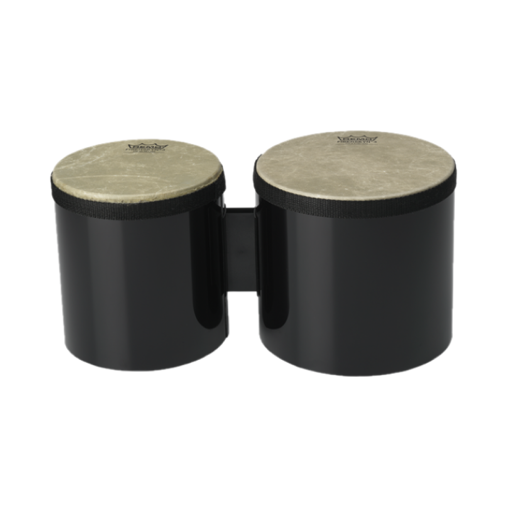 Remo Bg-5300-70 Pretuned Bongo Set – Black, 6″- 7″ |  REMO |  HAND DRUM-BONGO |  Zoso Music