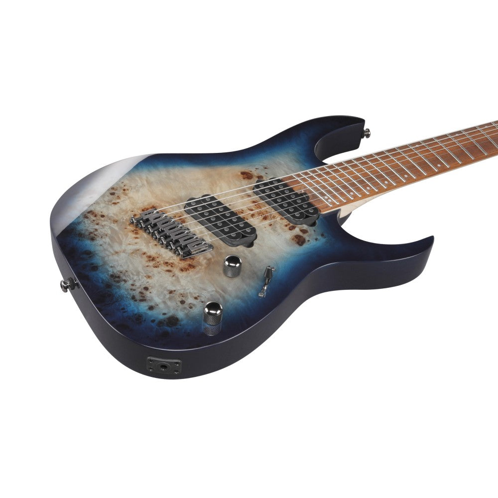 Ibanez RGMS7PB-CBS RG Series 7 Strings Electric Guitar, Cosmic Blue Starburst |  IBANEZ |  ELECTRIC GUITAR |  Zoso Music