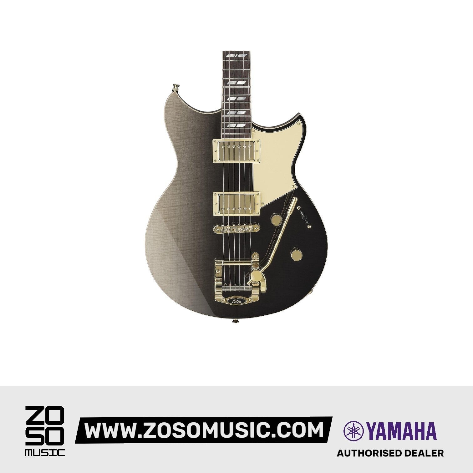 Yamaha 60th Anniversary Revstar Professional RSP20 Electric Guitar - Noble Black Burst | Zoso Music Sdn Bhd