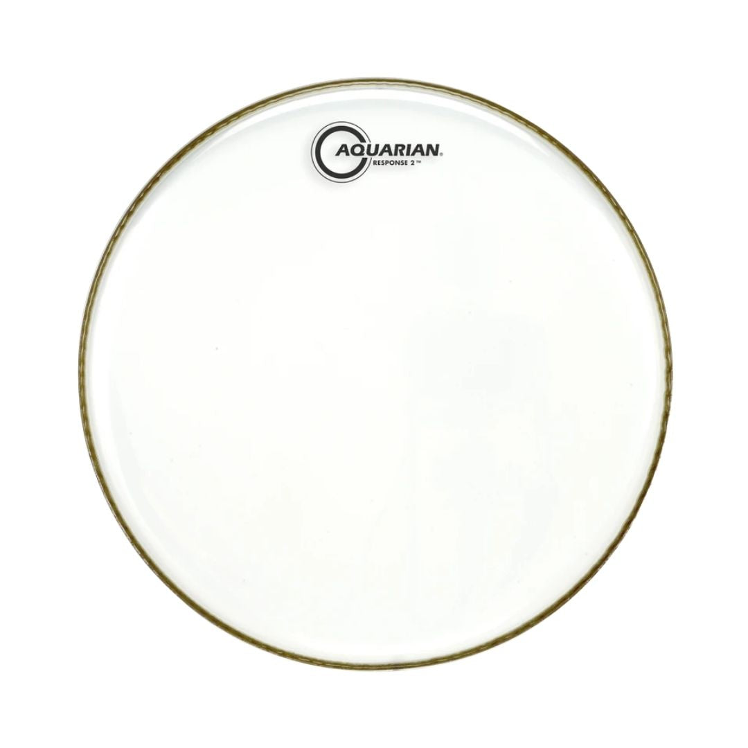 Aquarian RSP2 Response 2 Clear 2ply 7+7mil Drum Head | Zoso Music Sdn Bhd