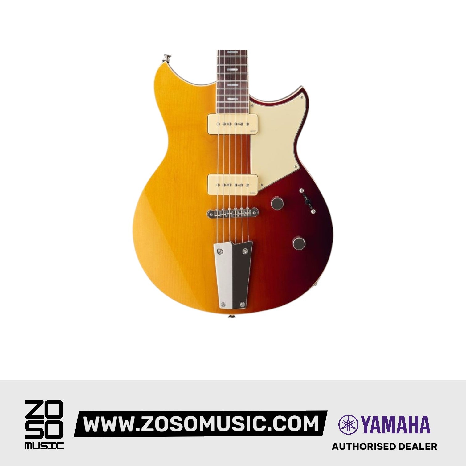 Yamaha Revstar Standard RSS02T Electric Guitar, Sunset Burst |  YAMAHA MUSIC |  ELECTRIC GUITAR |  Zoso Music