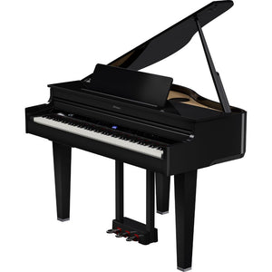 Roland GP-6 Digital Baby Grand Piano with Bench - Polished Ebony | Zoso Music Sdn Bhd