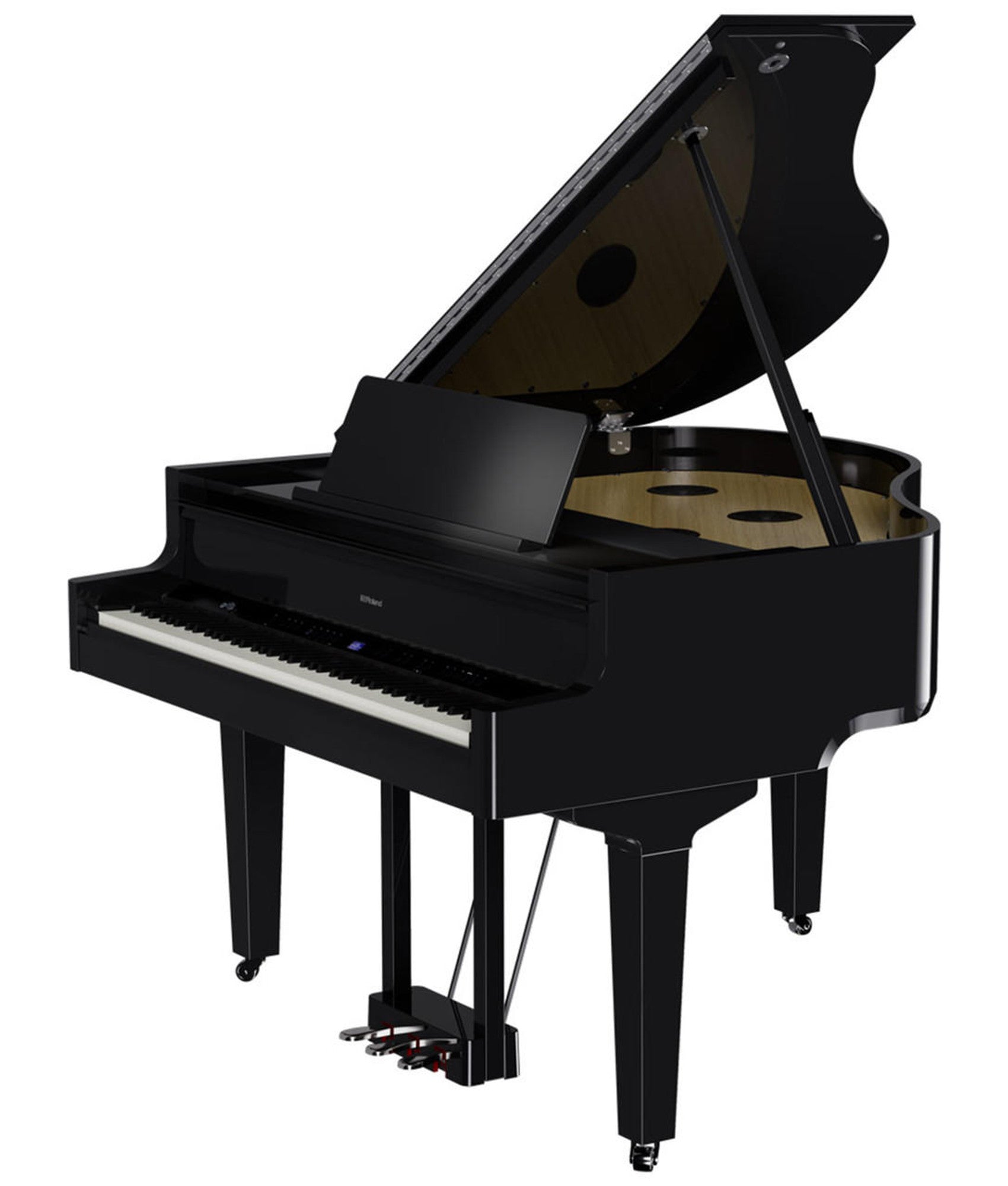 Roland GP-9M Digital Grand Piano with Bench - Polished Ebony | Zoso Music Sdn Bhd