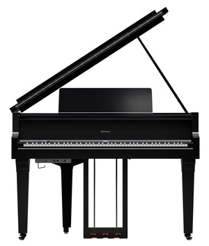 Roland GP-9 Digital Grand Piano with Bench - Polished Ebony | Zoso Music Sdn Bhd