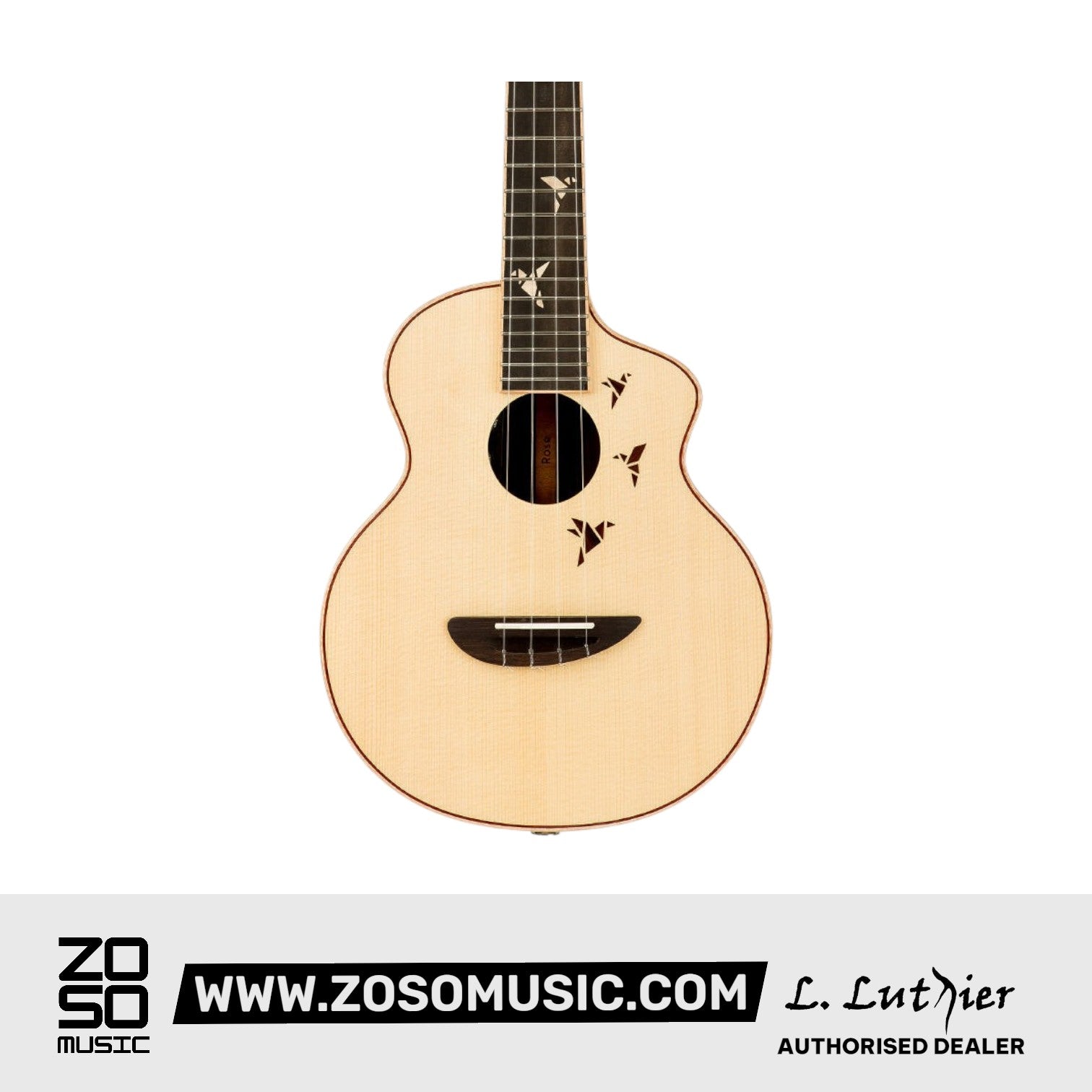 L. Luthier Rose Tenor 26" Ukulele