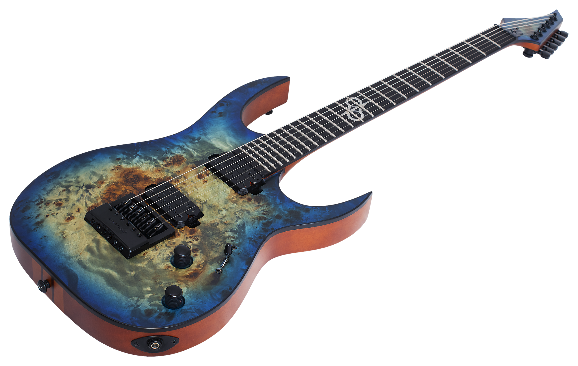 Solar S1.6BLB Blue Burst Matte Electric Guitar |  SOLAR |  ELECTRIC GUITAR |  Zoso Music