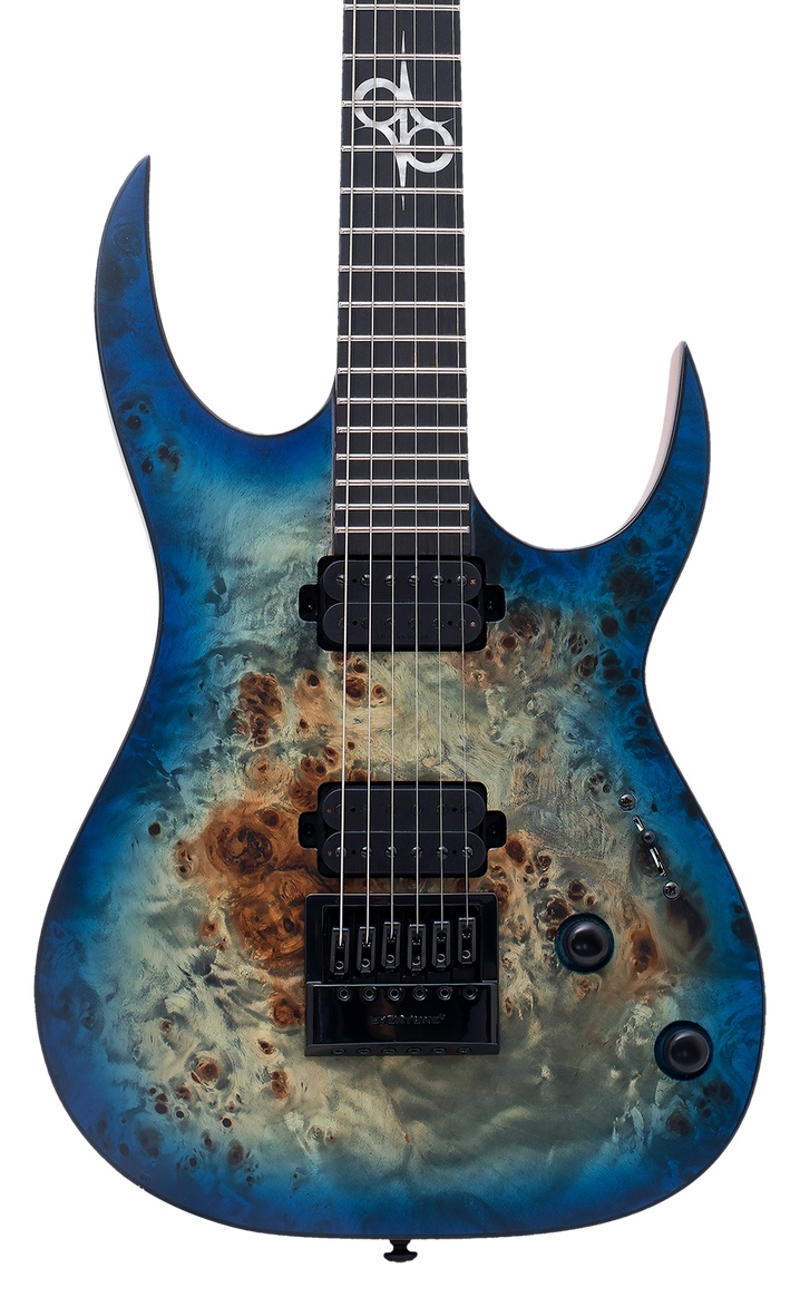 Solar S1.6BLB Blue Burst Matte Electric Guitar | Zoso Music Sdn Bhd