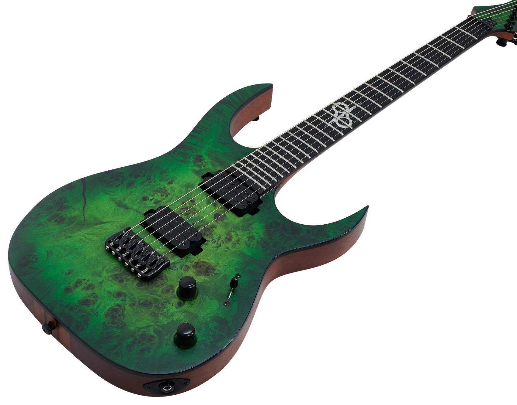 Solar S1.6HLB Lime Burst Matte Electric Guitar |  SOLAR |  ELECTRIC GUITAR |  Zoso Music