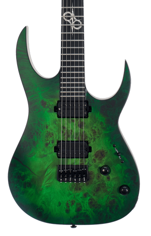 Solar S1.6HLB Lime Burst Matte Electric Guitar | Zoso Music Sdn Bhd