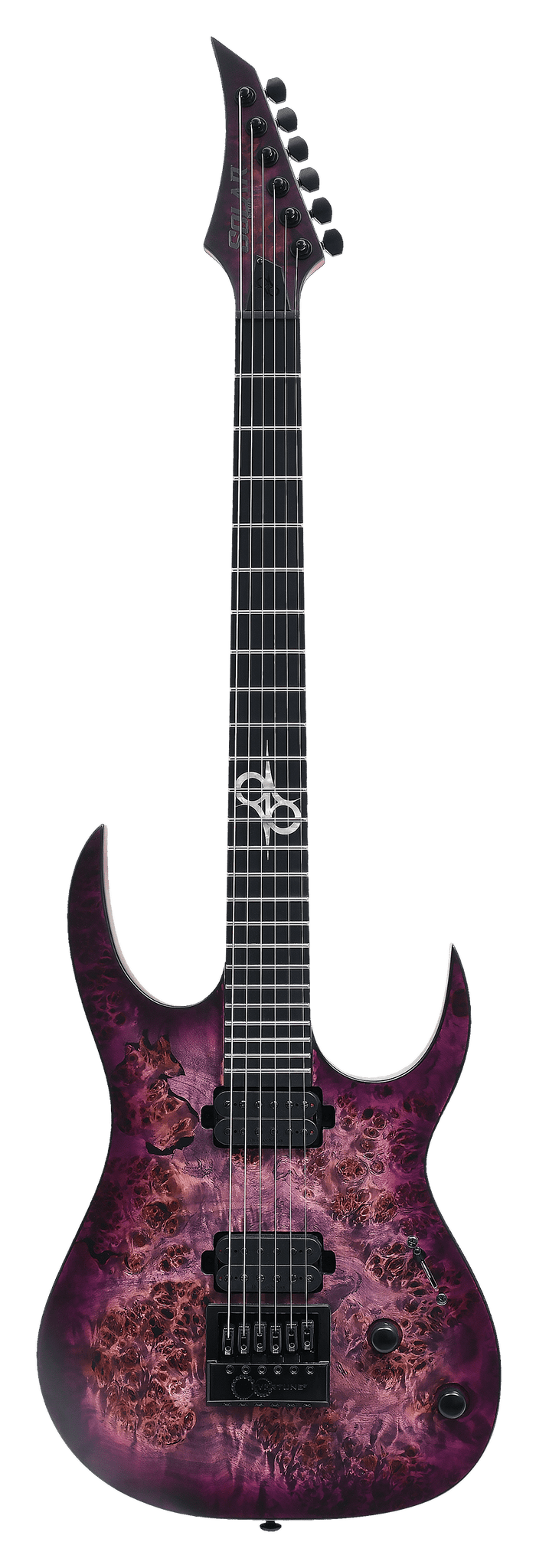 Solar S1.6PP Poplar Purple Burst Matte Electric Guitar |  SOLAR |  ELECTRIC GUITAR |  Zoso Music