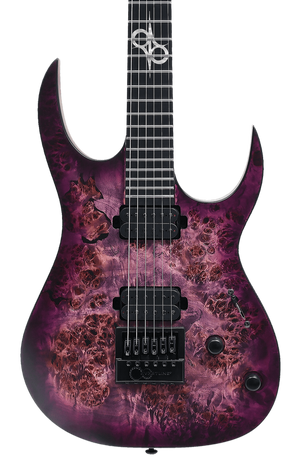 Solar S1.6PP Poplar Purple Burst Matte Electric Guitar | Zoso Music Sdn Bhd