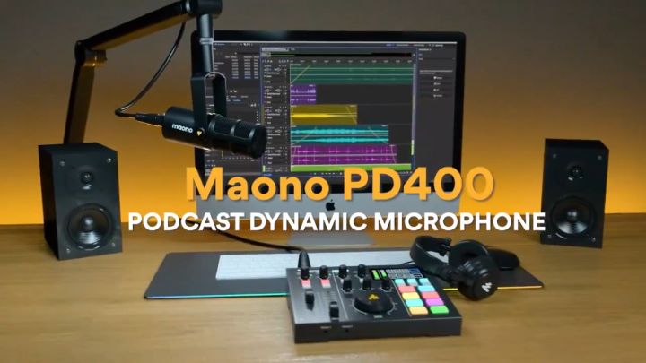 Maono PD400X USB/XLR Professional Dynamic Microphone