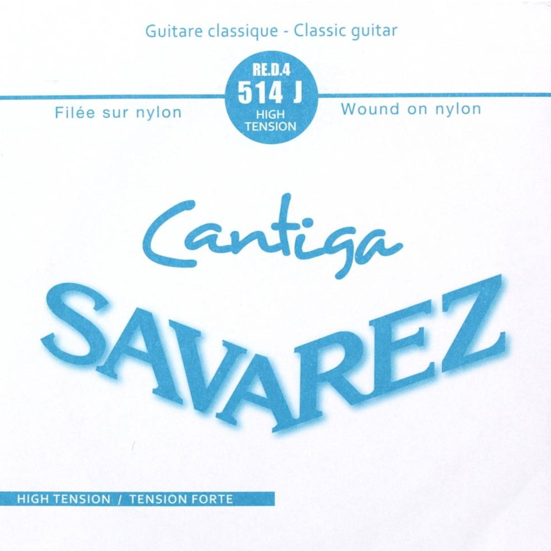 Savarez 514J Front View Zoso Music