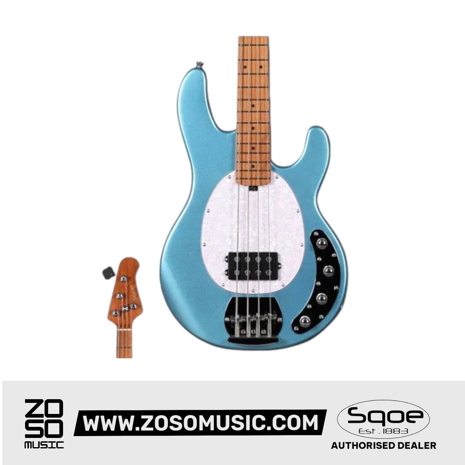 SQOE SBMS200 4 String Bass Guitar