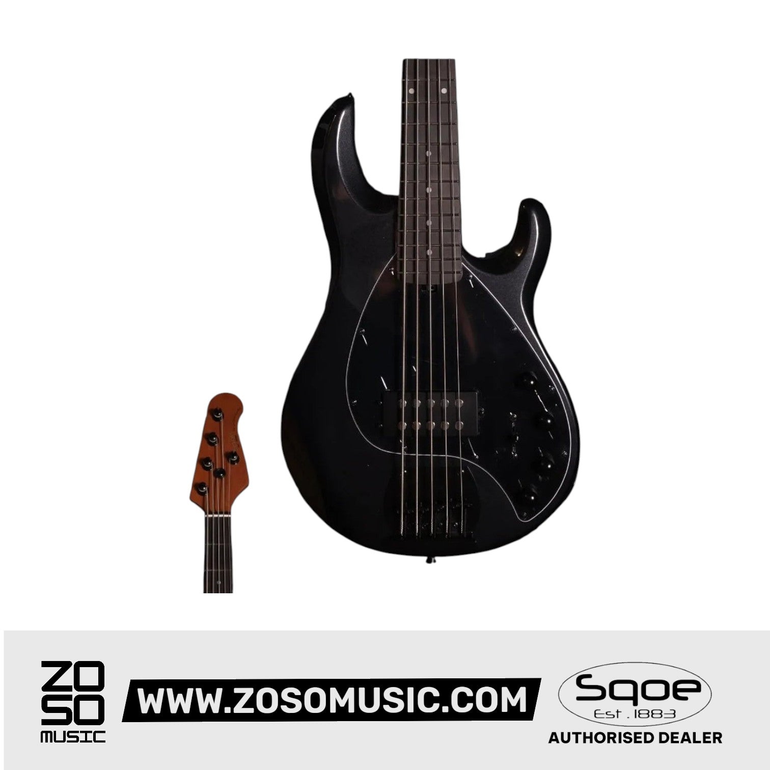 SQOE SBMS500 5 String Bass Guitar