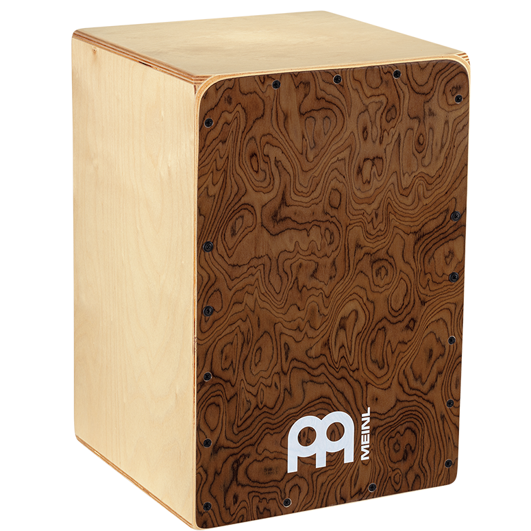 Meinl Percussion SC80BW Snarecraft Cajon 80, Burl Wood | Zoso Music Sdn Bhd