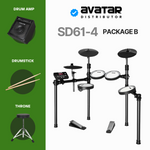 Avatar SD61-4 Digital Drum 8PCS |  AVATAR |  DRUM-ELECTRONIC |  Zoso Music