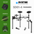 Avatar SD61-4 Digital Drum 8PCS |  AVATAR |  DRUM-ELECTRONIC |  Zoso Music