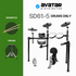 AVATAR SD61-5 8-Piece Mesh Kit Electric Drum Set |  AVATAR |  DRUM-ELECTRONIC |  Zoso Music