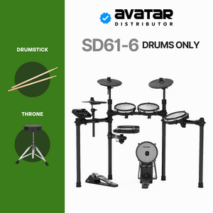 Avatar SD61-6 Digital Drum Mesh Head 8pcs |  AVATAR |  DRUM-ELECTRONIC |  Zoso Music