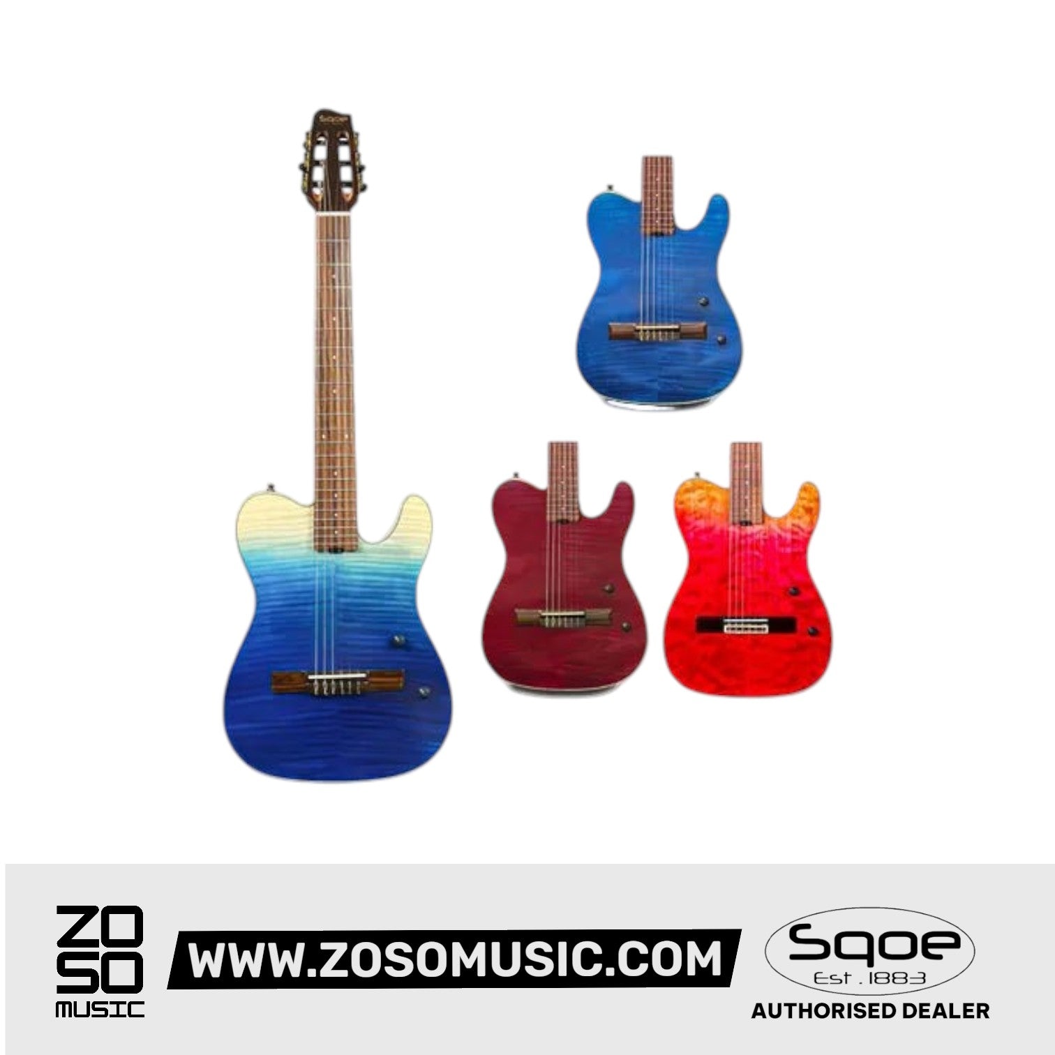 SQOE-SEGD900-RD | Zoso Music Sdn Bhd