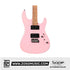 SQOE SEIB450 Double Cutaway Body HH Electric Guitar Roasted Maple Fretboard