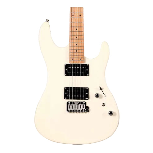 SQOE SEIB450 Double Cutaway Body HH Electric Guitar Roasted Maple Fretboard