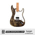 SQOE SEIB900 HSS Roasted Maple Series Electric Guitar with Tremolo