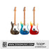 SQOE SEIB900 HSS Roasted Maple Series Electric Guitar with Tremolo
