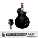 SQOE SELP110 Les Paul Body HH Electric Guitar Rosewood Fretboard