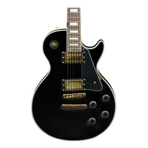 SQOE SELP300 Custom Les Paul HH Electric Guitar with Rosewood Fretboard with SQOE HARD CASE