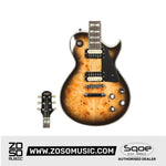 SQOE SELP500 Les Paul HH Electric Guitar with Rosewood Fretboard