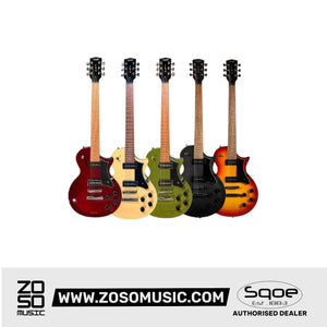 SQOE SELP90 Les Paul Body Electric Guitar | Zoso Music Sdn Bhd