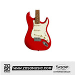SQOE SEST200 Stratocaster Body SSS Vintage Electric Guitar