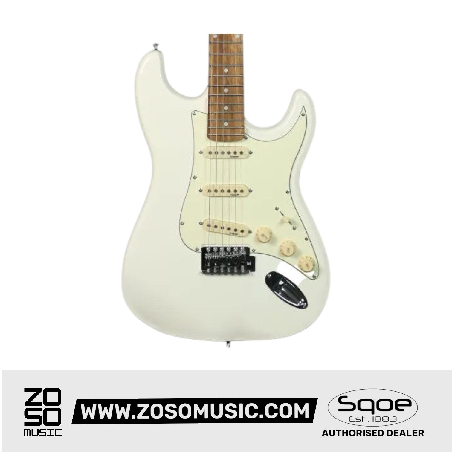 SQOE SEST200 Stratocaster Body SSS Vintage Electric Guitar
