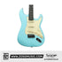 SQOE SEST202 Stratocaster Body SSS Electric Guitar , Rosewood Fretboard