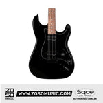 SQOE SEST210 Super Stratocaster Body HH Electric Guitar Rosewood Fretboard
