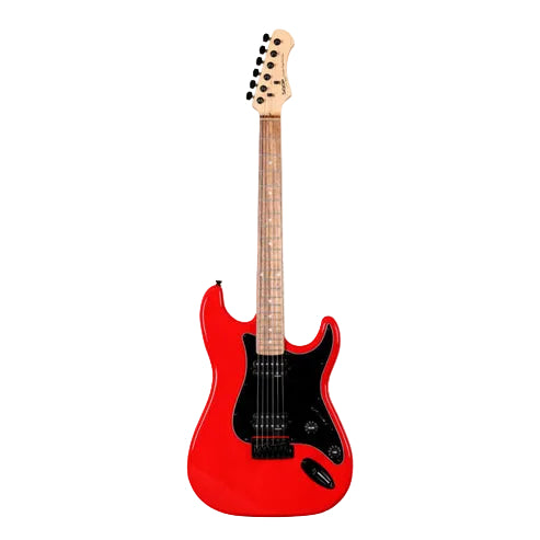 SQOE SEST210 Super Stratocaster Body HH Electric Guitar Rosewood Fretboard