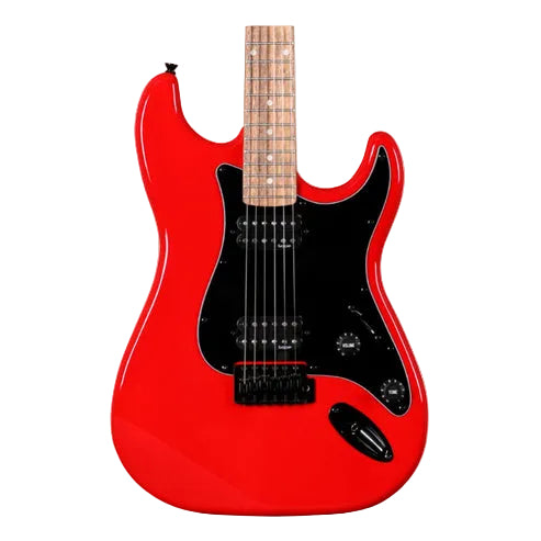 SQOE SEST210 Super Stratocaster Body HH Electric Guitar Rosewood Fretboard