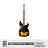 SQOE SEST210 Super Stratocaster Body HH Electric Guitar Rosewood Fretboard