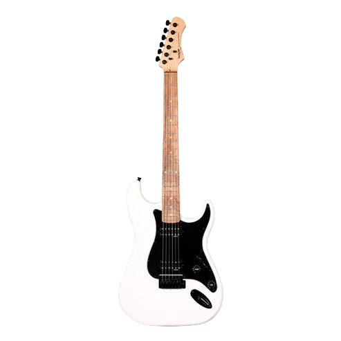 SQOE SEST210 Super Stratocaster Body HH Electric Guitar Rosewood Fretboard