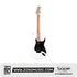 SQOE SEST210 Super Stratocaster Body HH Electric Guitar Rosewood Fretboard