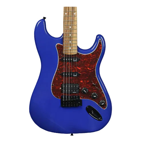 SQOE SEST230 Super Stratocaster Body HSS Electric Guitar Rosewood Fretboard