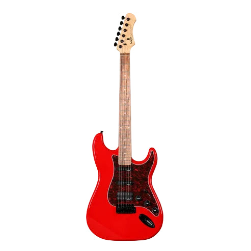SQOE SEST230 Super Stratocaster Body HSS Electric Guitar Rosewood Fretboard