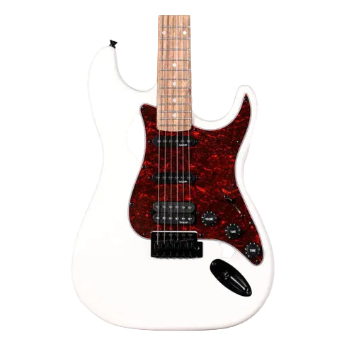 SQOE SEST230 Super Stratocaster Body HSS Electric Guitar Rosewood Fretboard